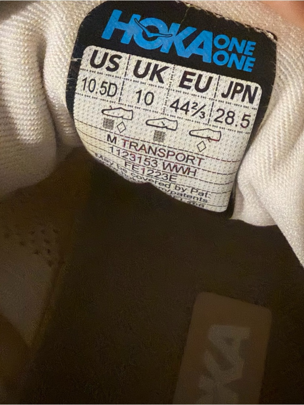 HOKA transport White/White Sneakers - Picture 5 of 5